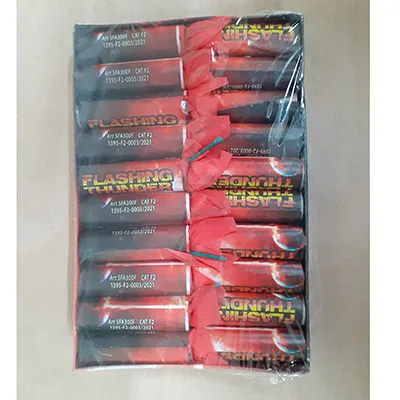 Fuochi d'artificio «Flashing Thunder» (Salon Roger Fireworks)