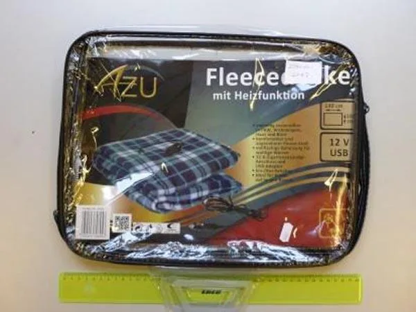 Coperta in pile con funzione di riscaldamento «Fleecedecke mit Heizfunktion» (Azu)