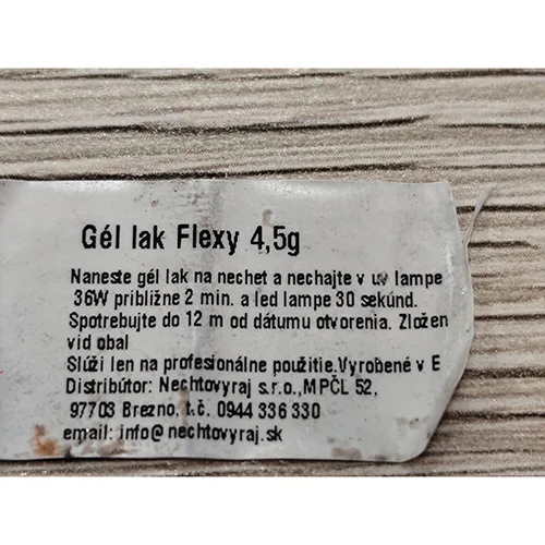 Gel per unghie «Flexy» — foto 2 dell'alert SR/04496/25
