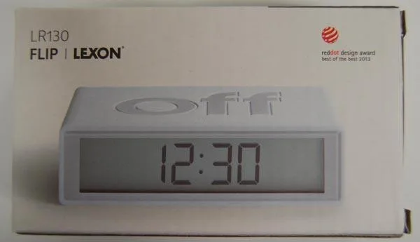 Sveglia LCD «FLIP» (Lexon)