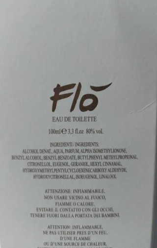 Eau de toilette «Flò» — foto 4 dell'alert A12/02813/23