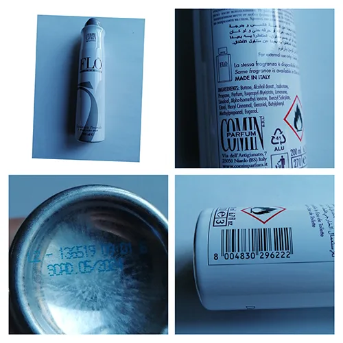 Deodorant «Flò» (Comin parfum)