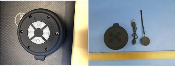 Altoparlante doccia con caricabatterie USB «Floating/ shower speaker» — foto 4 dell'alert A12/0229/19