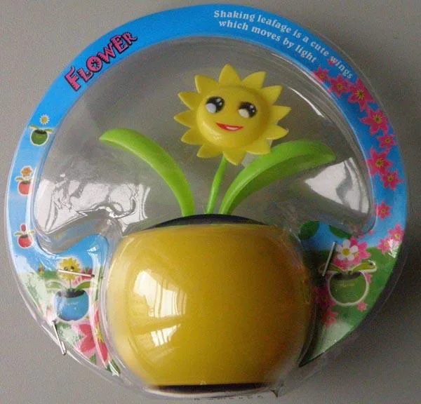 Fiore di plastica solare «Flower» (King Toy's)
