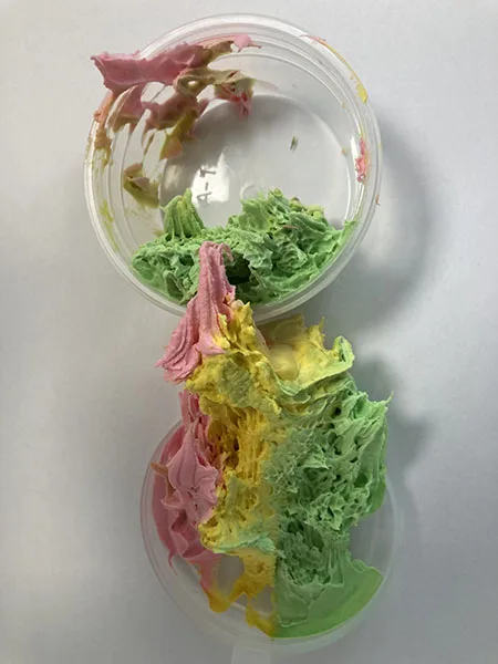 Melma del giocattolo «Fluffy Foam Slime» — foto 2 dell'alert INFO/00137/22