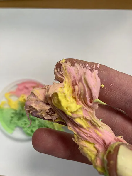 Melma del giocattolo «Fluffy Foam Slime» — foto 3 dell'alert INFO/00137/22