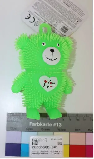 Giocattolo di puffer «Fluffy Teddibär, Strizza e Brilla» (Teo`s)