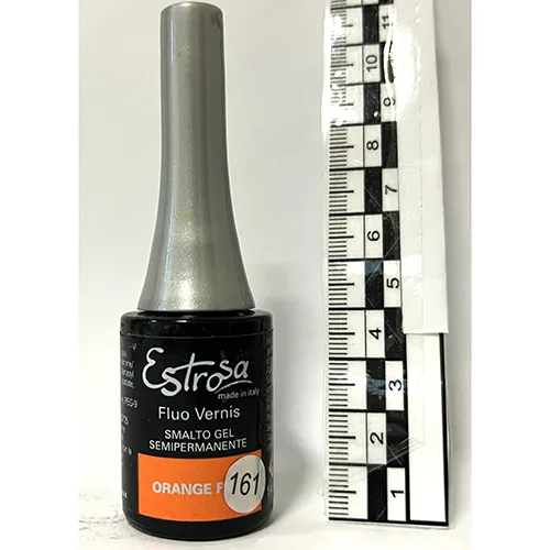 Smalto per unghie in gel «Fluo Vernis - Orange Fluo» (Estrosa)