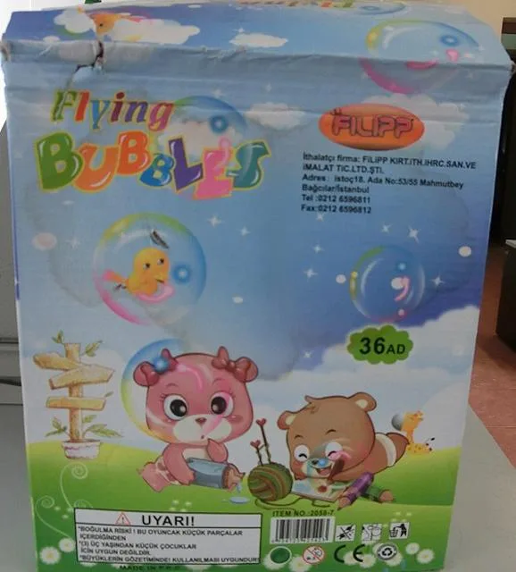 Bolle di sapone «Flying Bubbles» — foto 2 dell'alert A12/1469/13