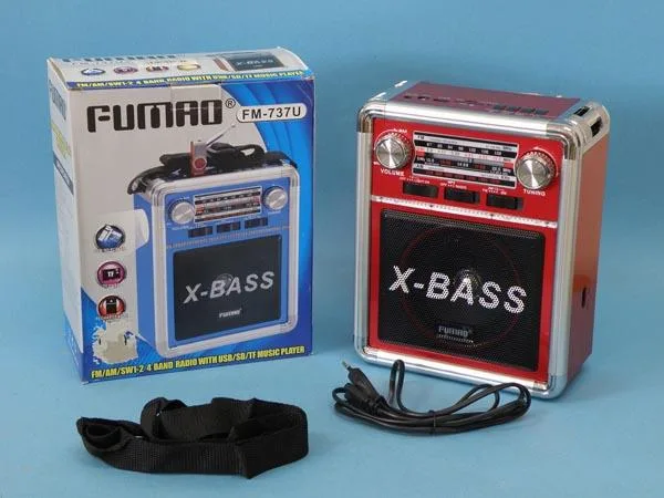 Radio portatile «FM/AM/SW1-2 4 BAND RADIO» (FUMAO)