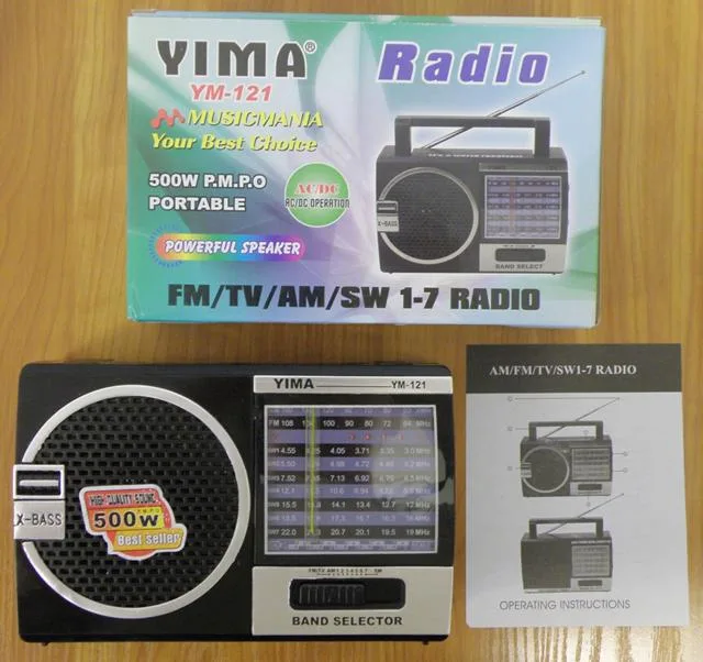 Radio portatile «FM/TV/AM/SW 1-7 RADIO» — foto 3 dell'alert A12/0551/14