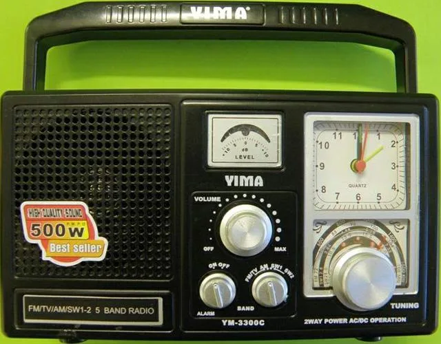 Radiosveglia «FM/TV/AM/SW1-2 5 Band Radio» — foto 2 dell'alert A12/1867/13
