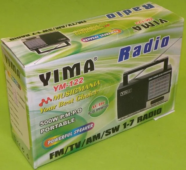 Radio portatile &amp; #13; &amp; #13; «FM/TV/AM/SW1-7 RADIO» (Yima)