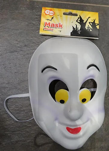 Maschera di fantasia «Foam mask "Ghost"» (GoDan)