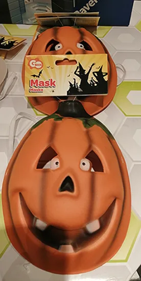 Maschera di fantasia «Foam mask "Pumpkin"» (GoDan)
