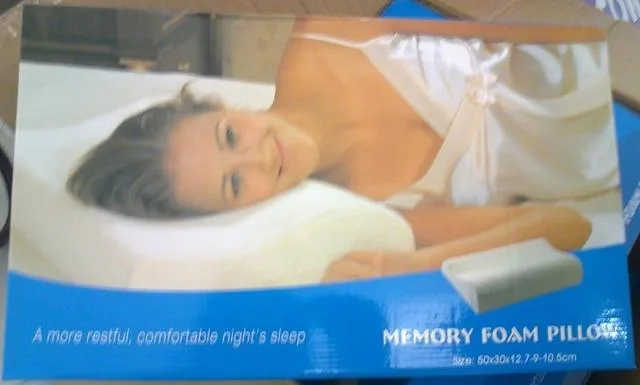 Foam pillow "Memory foam pillow" — foto 1 dell'alert 0210/12