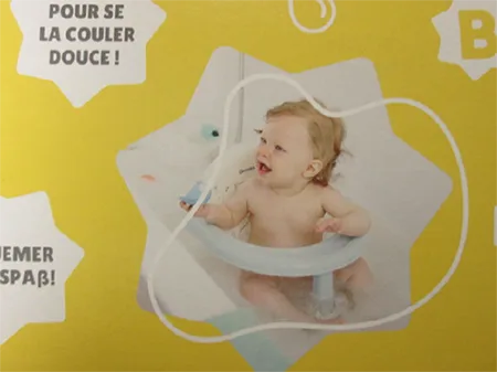 Seggiolino da bagno per bambini «Foldable Bath Seat» — foto 2 dell'alert INFO/00032/23