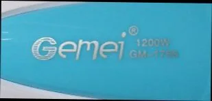 Asciugacapelli «FOLDABLE HAIR DRYER» (Gemei)