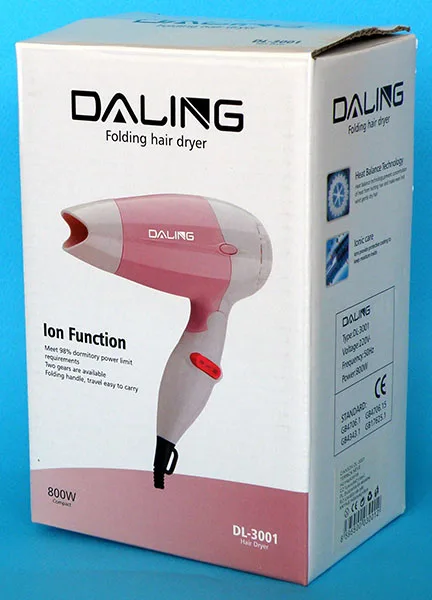 Asciugacapelli «Folding hair dryer» (DALING)