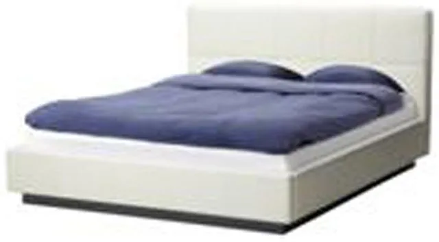 Letto &amp; #13; &amp; #13; «Folldal Leather Bed» (Ikea)