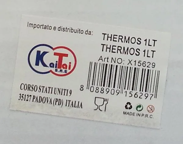 Flacone Thermos «FOOD JAR» — foto 2 dell'alert A12/0564/16