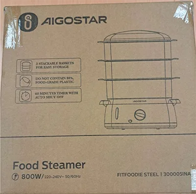 Piroscafo per alimenti «Food steamer» (AIGOSTAR)