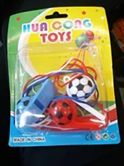 Fischietto giocattolo «Football Whistle» (Hua Cong Toys)