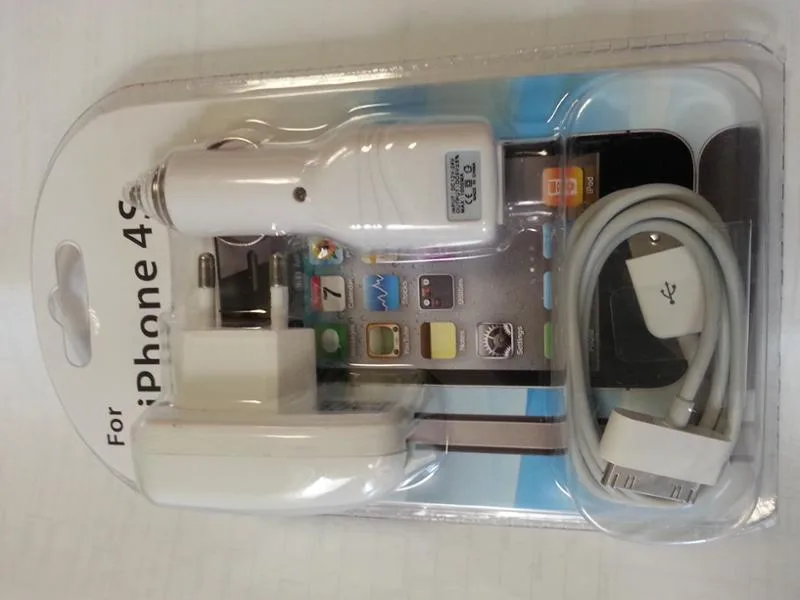 Caricabatterie per telefono cellulare «For iPhone 4S (NOT ORIGINAL PRODUCT)» — foto 1 dell'alert A12/0621/13