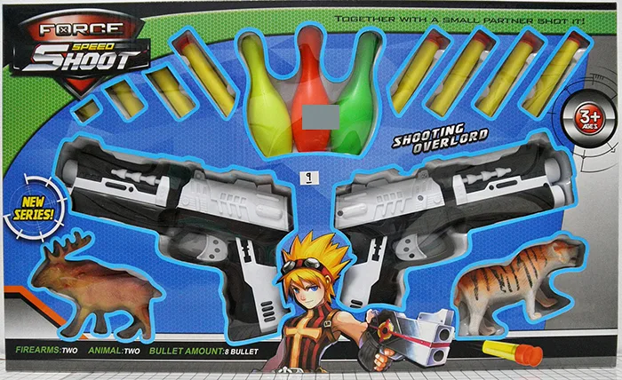 Set di pistole giocattolo «Force Speed Shoot»