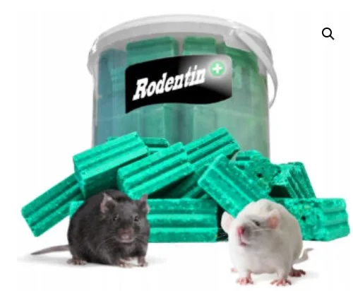 Rodenticida «FORTE -  Power bait blocks» (Rodentin)
