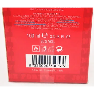 Eau de toilette «Fortysix 46» — foto 3 dell'alert SR/04261/25