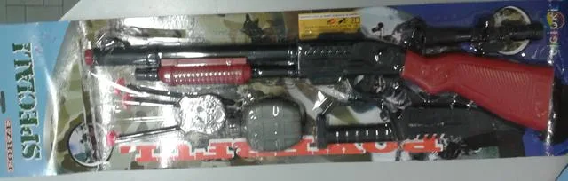 Fucile giocattolo con accessori «Forze Speciali (Special Forces)» — foto 2 dell'alert A12/1729/14