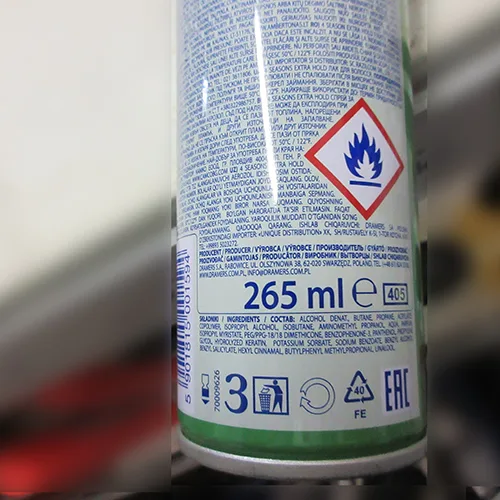 Lacca per capelli «Four seasons hair spray» — foto 3 dell'alert SR/04352/25