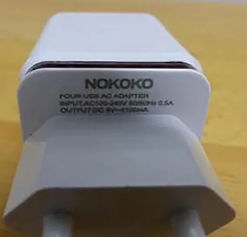 Caricabatterie USB «FOUR USB AC Adapter» — foto 3 dell'alert A12/01784/21