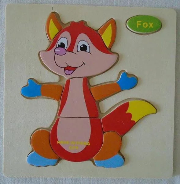 Puzzle per bambini «Fox» — foto 3 dell'alert A12/1192/17