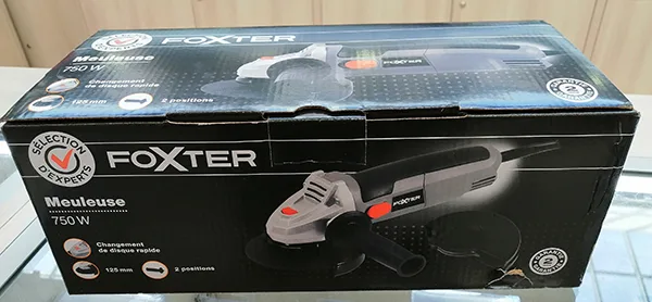 Smerigliatrice angolare «FOXTER S1M-DD17-125» (Foxter)