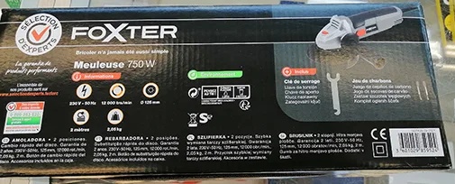 Smerigliatrice angolare «FOXTER S1M-DD17-125» — foto 2 dell'alert A12/01334/23