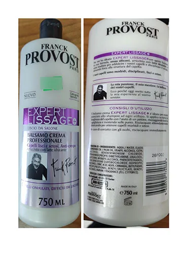 Balsamo per capelli «Franck Provost Paris» — foto 1 dell'alert A12/02369/23