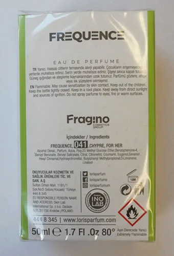 Profumo «Frequence Chypre» — foto 4 dell'alert A12/02446/23