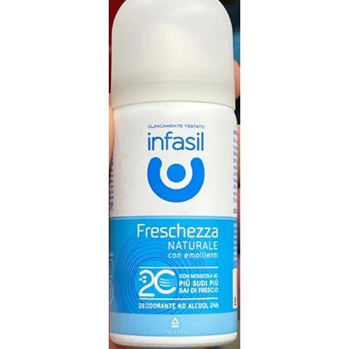Deodorant «Freschezza naturale con emollienti» (INFASIL)