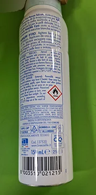 Deodorante a spruzzo «Freschezza Talcata» — foto 2 dell'alert A12/00501/23