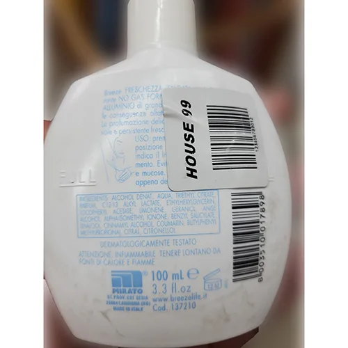 Deodorante «Freschezza talcata» (Breeze)