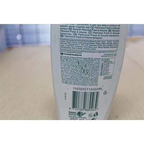 Shampoo «Fresh & Volume» — foto 3 dell'alert A12/02088/24