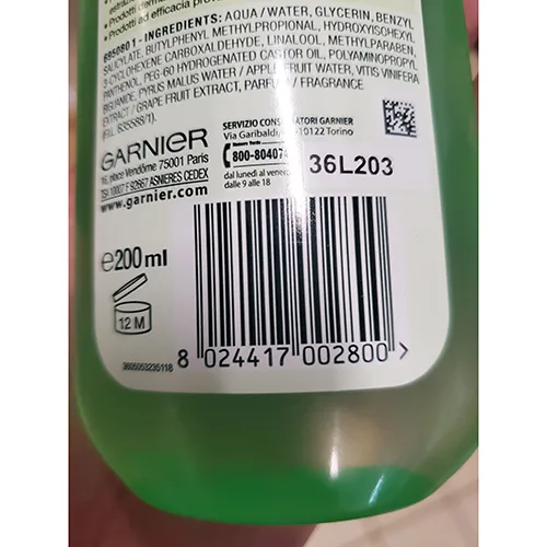 Toner per il viso «Fresh» — foto 4 dell'alert A12/01233/24