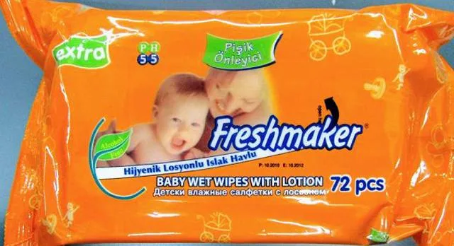Salviette per bambini «Freshmaker Baby Wet Wipes, Wet Towels With Lotion, extra» (Freshmaker)