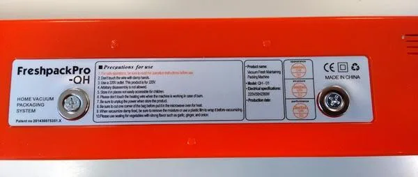 Macchina imballatrice sottovuoto «FreshpackPro-QH» — foto 3 dell'alert A12/1736/19