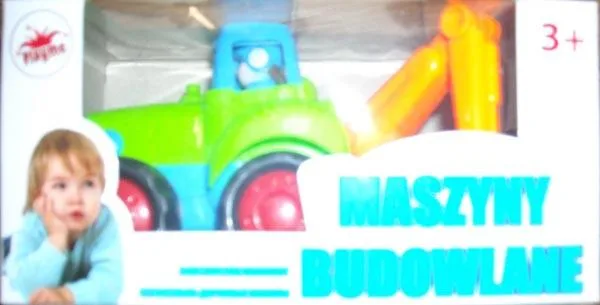 Escavatore di giocattoli «Friction Power Engineering car [Maszyny budowlane]» (Brimarex)