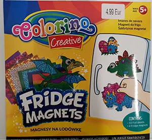 Giocattolo magnetico «Fridge Magnets» (COLORINO CREATIVE)