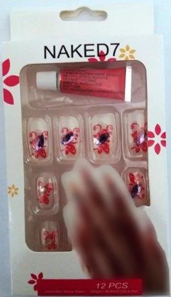 Chiodi falsi «Fringed iris nail» — foto 1 dell'alert A12/1777/19