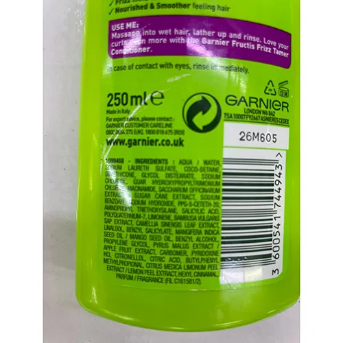 Shampoo «Frizz Tamer» — foto 3 dell'alert SR/02893/25